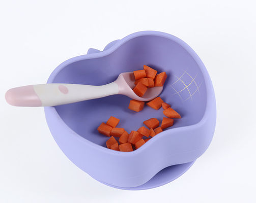 Μικρά Σιλικόνιο Suction Cups Χωρίς Bisphenol Α Παιδική Σιλικόνιο Συμπληρωματικό Τροφή Σπεσιαλιέ Suction Cups And Bowls