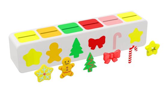 Κλασσικό πλαίσιο παιχνιδιών Montessori για παιδιά στην πρώιμη εκπαίδευση