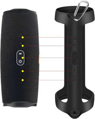Προσαρμόστε Versio JBL Bluetooth ομιλητής μεταφοράς σιλικόνης σακούλα ομιλητής Drop Proof Silicone προστατευτικό κάλυμμα όταν βγαίνετε έξω