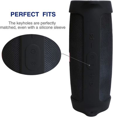 Πολυσύνθετη Bluetooth προστατευτική κάλυψη σιλικόνης ομιλητών εναντίον της σύγκρουσης για τη φορητή μαλακή κάλυψη σιλικόνης ομιλητών