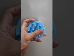 Σιλικόνη Μασατζέρ Σαμπουάν Βούρτσα Μαλλιά Βούρτσα με μαλακά Σιλικόνη Βέλλες Βούρτσα